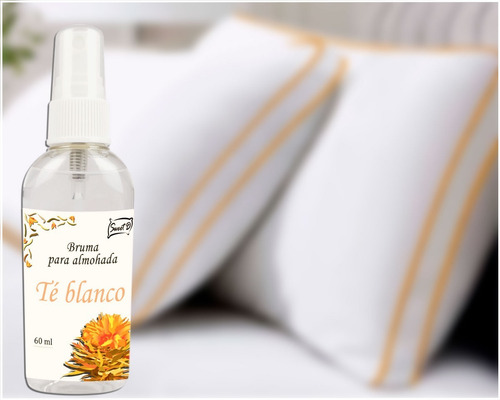 Bruma Almohada Cama Extra Descanso Relajación Te Blanco