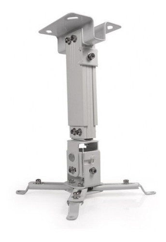 Base Para Proyector Klipx Blanca De Techo Desde 280mm Hasta