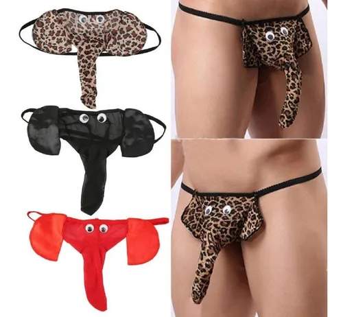 enero espejo de puerta Cap Tanga Trompa Elefante Ropa Interior Hombre | MercadoLibre 📦