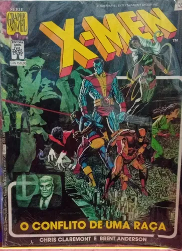 X-men O Conflito De Uma Raça Graphic Novel Nº 01 Edit Abril