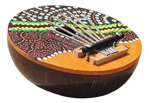 Kalimbas 7 Teclas Hechas A Mano Exquisito Pulgar Piano Dedo