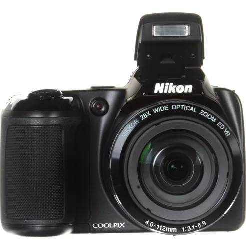 Camara Nikon Coolpix L340 20.2 Mp Zoom 28x Pantalla Lcd 3.0