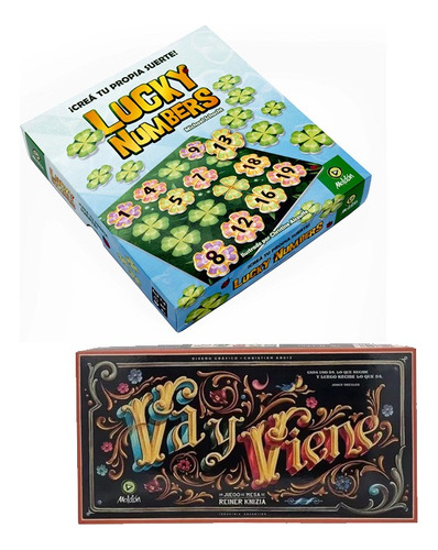 Combo Juego De Mesa Lucky Numbers + Va Y Viene De Maldon