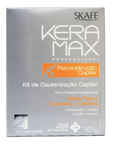 Keramax Kit Cauterização/reconstrução Capilar 161g