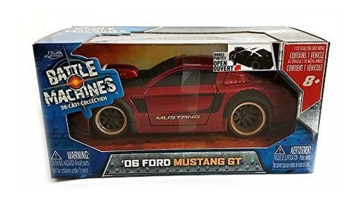 Jada Battle Machines: 2006 Ford Mustang Gt 1 32 Scale Red 