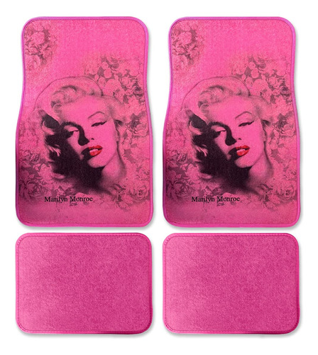 Alfombra Rosa Marilyn Monroe Con Diseo De Estampado Para Aut