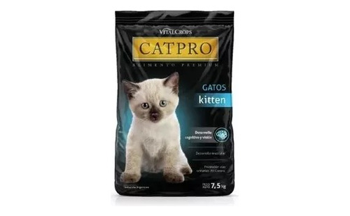 Alimento Balanceado Catpro Kitten Sabor Mix 7,5kg Maxscotas 