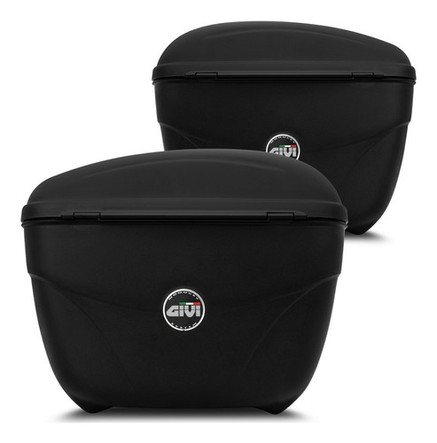 Bau Bauleto Cruiser E- 21n 21 Litros Par Givi Lateral Preto