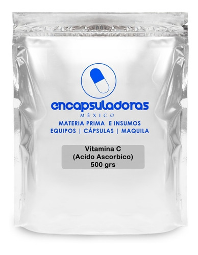 Acido Ascorbico Vitamina C,  500 Grs