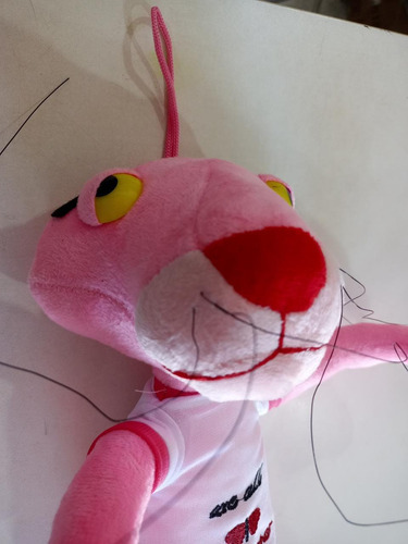 Peluche de pantera rosa, 55 cm, grande, hermoso y bonito diseño