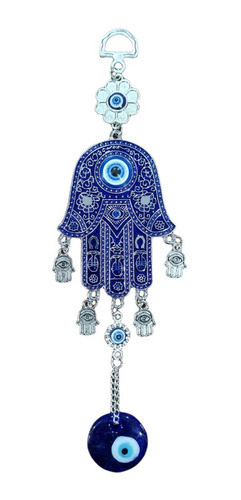 Amuleto Casa Colgante Pared Protección Mano Fatima Ojo Turco
