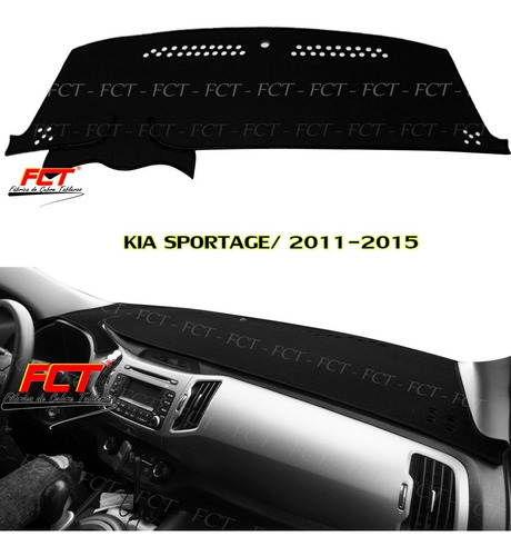 Cubre Tablero Kia Sportage 2011 2012 2013 2014 2015 Fct