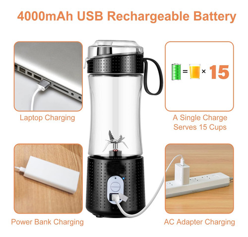 Batidora Personal Mini Mezclador Mini Vaso Licuadora
