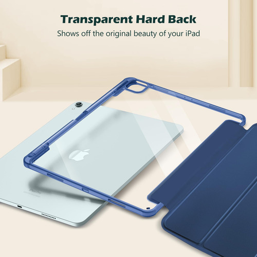 Funda Para iPad Air 13 M2 2024 iPad Pro 12.9 Ranura Lápiz
