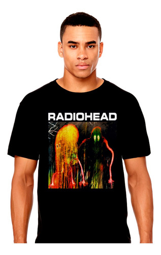 Radiohead - Ghost - Rock - Polera