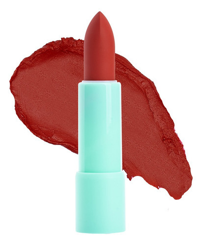 Labial En Barra Semi Mate Larga Duración Trixie Kimchi Chic Color Gaysha