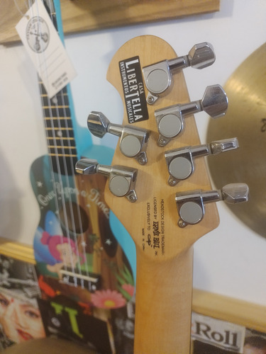 Super! Guitarra Olp Mm4 T/ Musicman Silhouette Permuto Bordó (Usado)