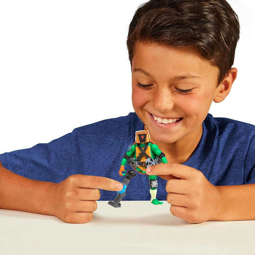 Michelangelo Tartarugas Ninja Articulado E Licenciado