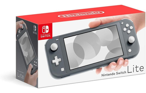 Imagen 1 de 3 de Consola Nintendo Switchlite Gris Hdhsgazaausz 32gb Nuevo