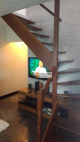 Sobrado 124m² 3 Dormts 4 Vagas Av Sapopemba - So0366 - So0366