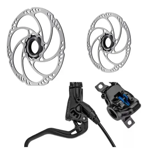Freio Magura Mt Sport + 1 Par De Disco Magura 160mm Mdr-c
