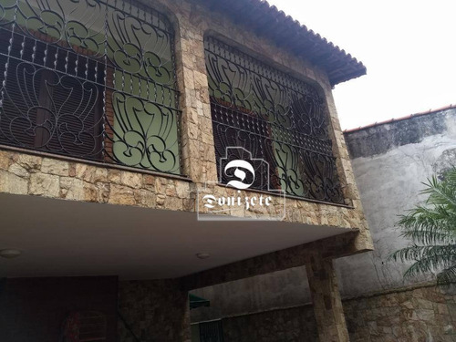 Sobrado À Venda, 300 M² Por R$ 990.000,01 - Vila Scarpelli - Santo André/sp - So3479