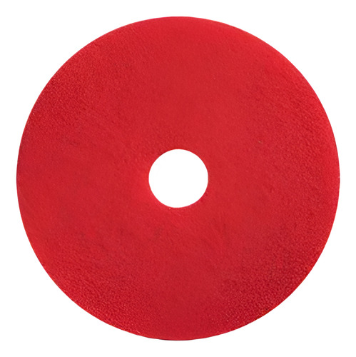 Disco Pad Rojo Para Abrillantadora De Pisos 17 Caja 5 Und