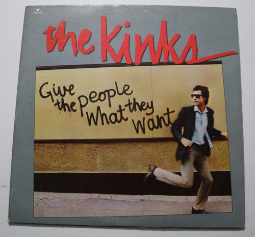 Disco Vinilo Acetato The Kinks Give People What They Want