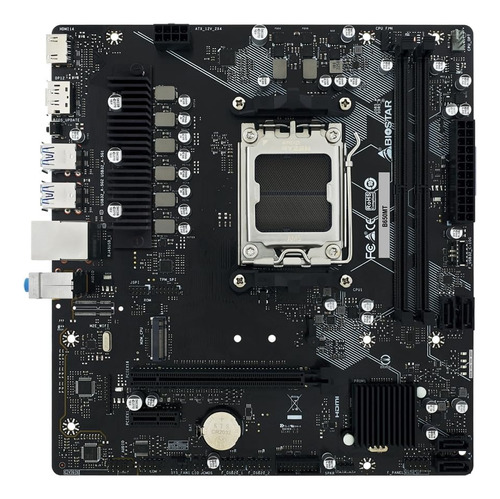 Placa Mãe Biostar B650mt Amd Matx Ddr5, Am5 Cor Preto