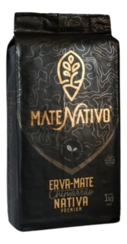 Erva De Chimarrão Mate Nativo Sabor Nativa Premium Vácuo 1kg