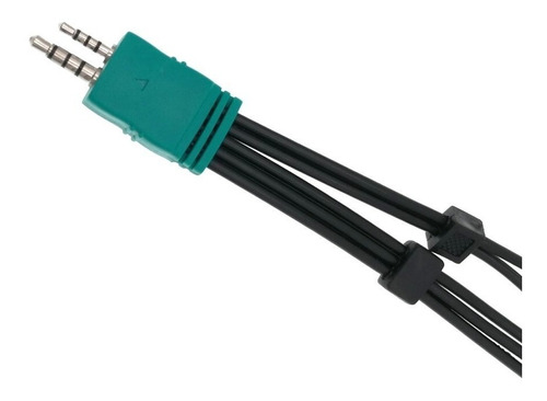 Cable 5 Rca Componente Hembra A 3.5 Mm + 2.5 Mm Macho