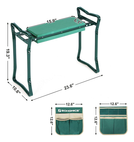 Reclinatorio Y Asiento De Jardín Plegable, Regalos De ...