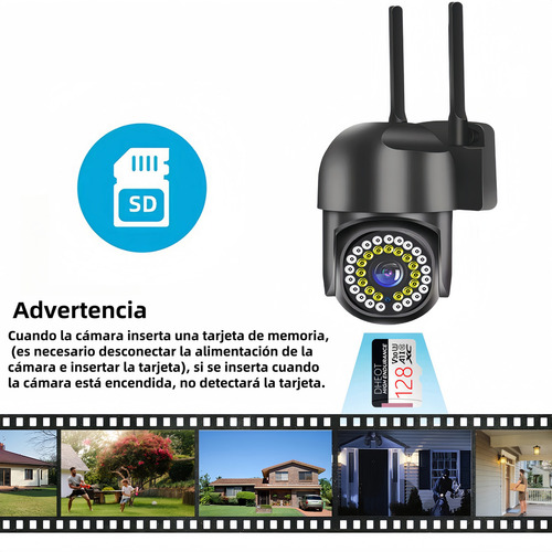 Tarjeta De Memoria 128 Gb Sd Para Cámaras De Seguridad