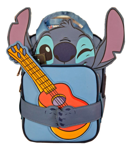 Mochila Disney Backpack Stitch Femenina Juvenil. 