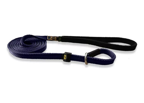 Guia Unificada Treinamento Cachorro Cão Forte Grande 1.80m Cor Preto