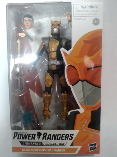 Imagen 1 de 2 de Beast Morphers Gold Ranger Power Rangers Hasbro