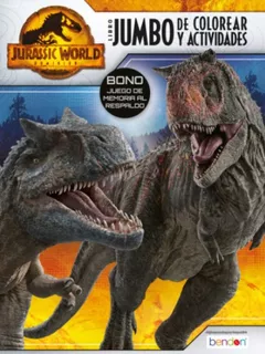 Jurassic World Dominion: Libro Jumbo De Colorear Y Actividad