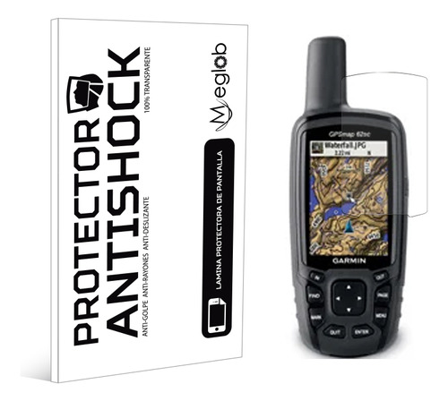 Protector Mica Pantalla Para Garmin Gpsmap 62sc