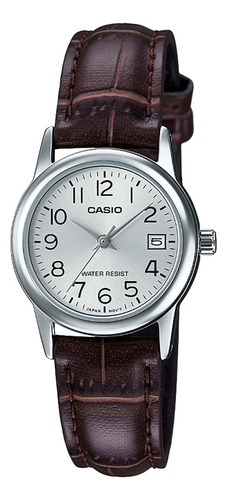 Reloj Casio Ltp-v002l-7b2 Acero Mujer Plateado