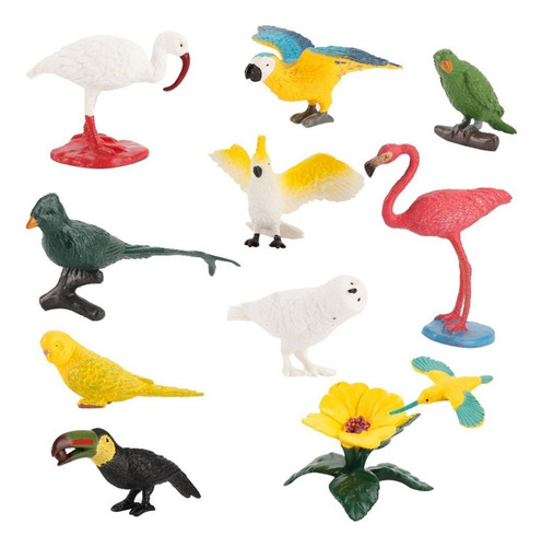 Mini Birds Series Set Colección De Figuras De Acción 