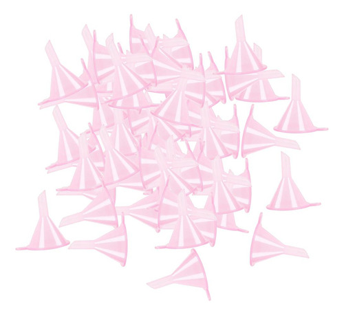 2 X 100pcs Mini Funnels For Small Vials Glass Pink