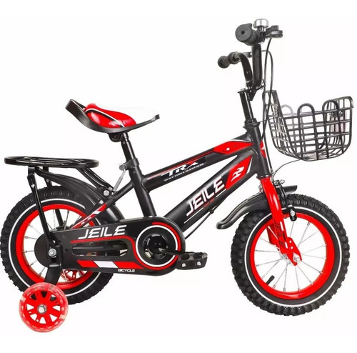 Bicicleta Infantil Jeile  Aro 12  Rueda Aprendisaje Unisex 