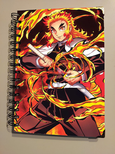 Agenda Demon Slayer + Sticker + Imanes + Llavero + Sorpresa