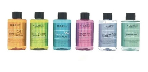 Imagen 1 de 10 de Kit 6 Tonicos Faciales Rostro Colorton Original Skin Care