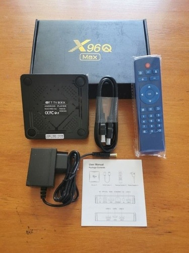 X96q Max Android 10.0 Smart Tv Box Allwinner H616 Bluetooth