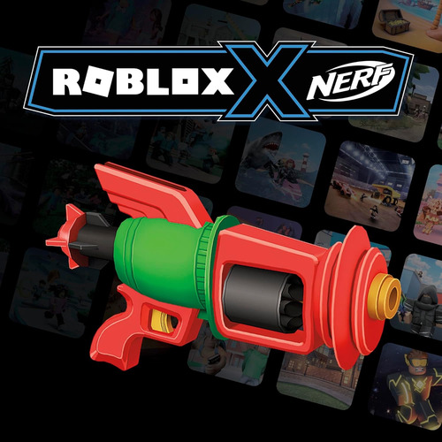 Nerf Roblox Spacelock Ray Con Tambor De 8 Dardos
