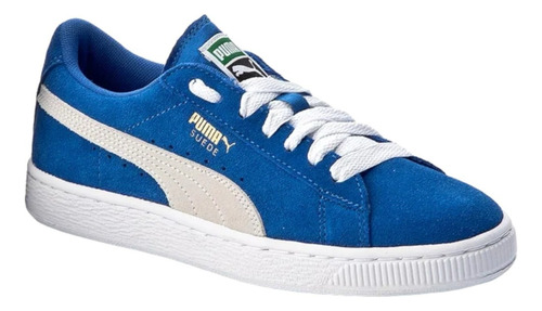 Tenis Puma Suede Ps De Junior Color Azul 100% Original