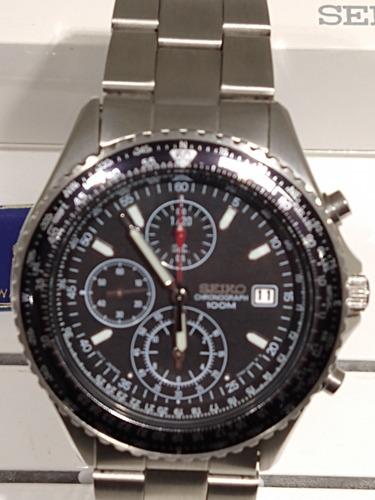 Relógio Seiko Analogue Quartz 1/20 Chronograph 7t92af/1 Novo