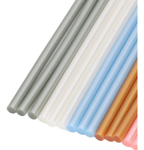 Bastões De Cola: 21 Unidades, Quentes, 7 X 200 Mm, Forte Ade