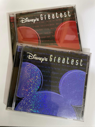 Dos Cds Disney Greatest Hits. Vol 1 Vol 3
